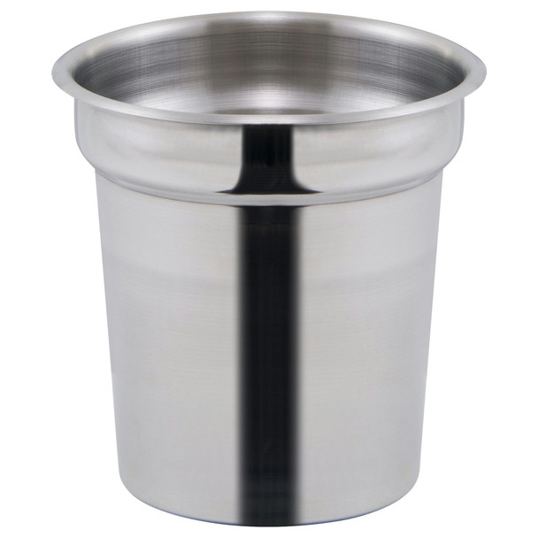 Winco INS-4.0 4 Qt. Stainless Steel Inset Pot Winco INS-4.0 4 Qt. Stainless Steel Inset Pot