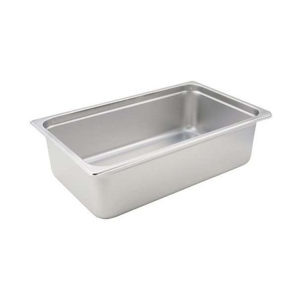 Winco SPJM-106 Full Size 6" Deep Anti-Jam Stainless Steel Steam Table Pan - 24 Gauge Winco SPJM-106 Full Size 6" Deep Anti-Jam Stainless Steel Steam Table Pan - 24 Gauge