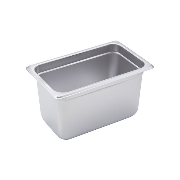 Winco SPJM-406 1/4 Size 6" Deep Anti-Jam Stainless Steel Steam Table Pan - 24 Gauge Winco SPJM-406 1/4 Size 6" Deep Anti-Jam Stainless Steel Steam Table Pan - 24 Gauge