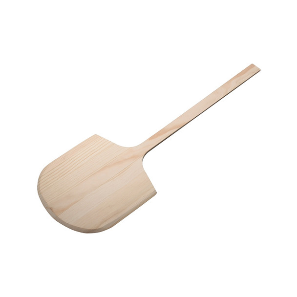 Winco WPP-1236 12" x 13" Pizza Peel with 36" Wooden Handle