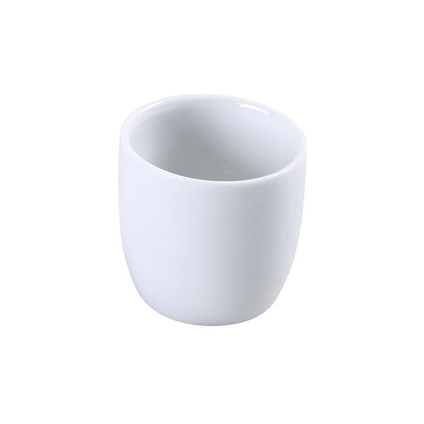 Yanco FU-902 1.5 oz. Bone White China Wine Cup - 72/Case