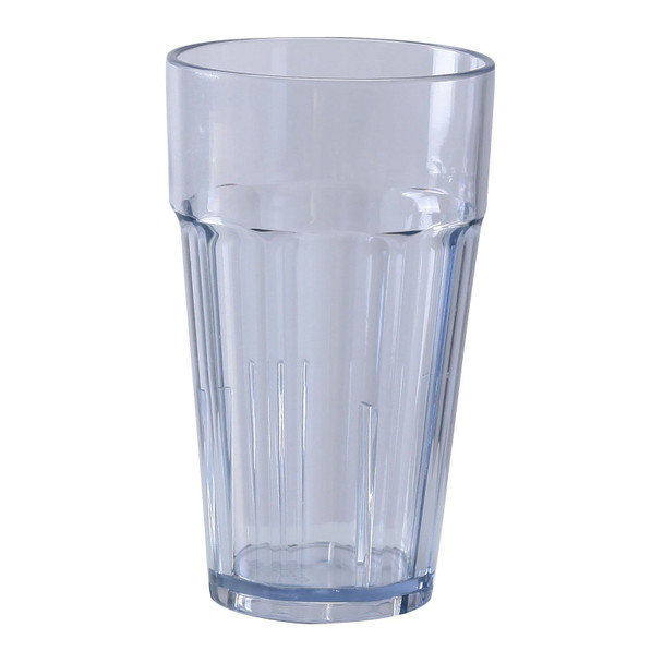 Yanco HA-020 20 oz. Clear SAN Plastic Tumbler - 12/Pack