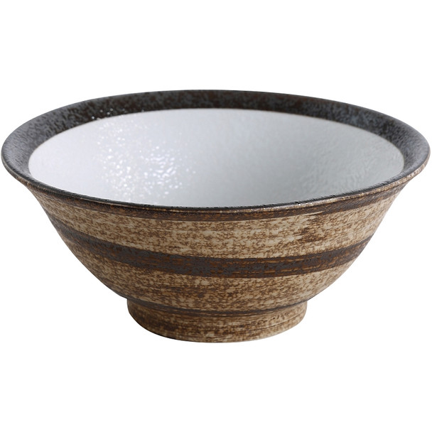Yanco RO-4108 42 oz. Round China Noodle Bowl - 12/Case