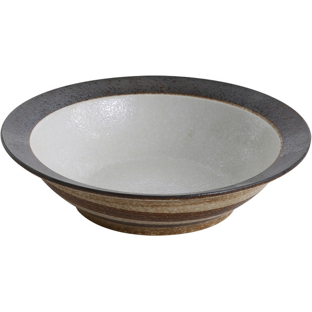 Yanco RO-709 24 oz. Round China Rim Bowl - 12/Case