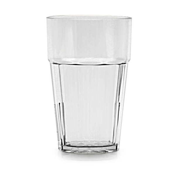 Thunder Group PLPCTB120CL Diamond 20 oz. Clear Polycarbonate Tumbler - 12/Case