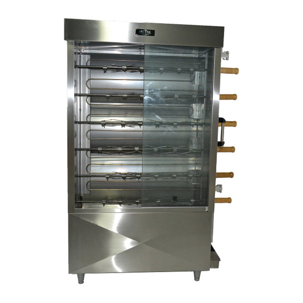 Metal Supreme FRG6VE Gas Rotisserie Oven - 90,000 BTU