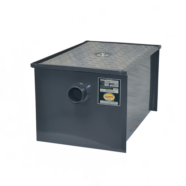 John Boos GT-70-X 70 lb. Carbon Steel Grease Trap