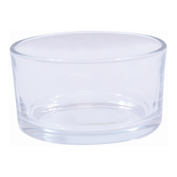 Tablecraft 357J Replacement Condiment Jar, 6 oz., Glass