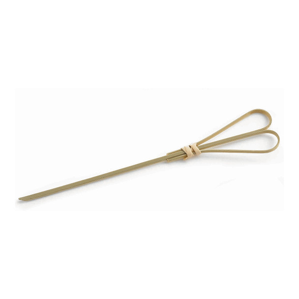 Tablecraft BAMH6 6" Bamboo Heart Looped Pick, 100/Pack Tablecraft BAMH6 6" Bamboo Heart Looped Pick, 100/Pack