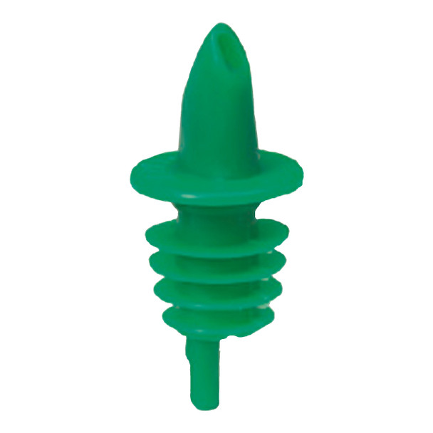 Tablecraft 35G Free Flow Plastic Pourer, Green (12/Pack) Tablecraft 35G Free Flow Plastic Pourer, Green (12/Pack)
