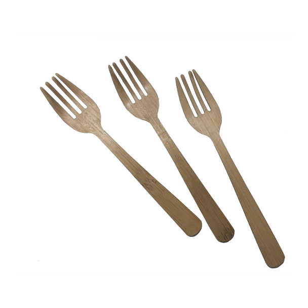 Tablecraft BAMDF475 Disposable Bamboo Fork, 4-3/4", (100pcs/Pack)