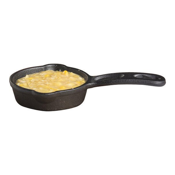 Tablecraft CW30122 3oz Mini Cast Iron Skillet, 6.875 x 4.125 x 1.25" Tablecraft CW30122 3oz Mini Cast Iron Skillet, 6.875 x 4.125 x 1.25"
