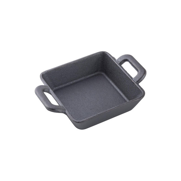 Tablecraft CW30150 12 oz Cast Iron Mini Square Server, 5" L x 5 x 1.25" Tablecraft CW30150 12 oz Cast Iron Mini Square Server, 5" L x 5 x 1.25"