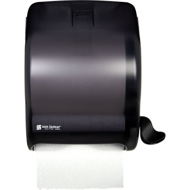 San Jamar T470BKSS Paper Towel Dispenser, Center Pull, Black