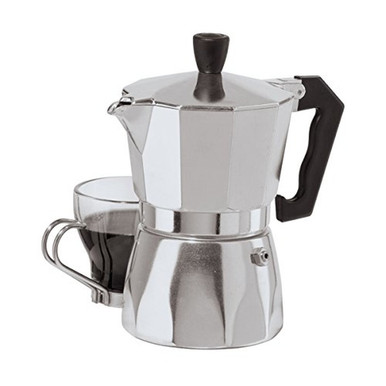 Imusa B120-42V Aluminum Coffeemaker, Stovetop, 3 Cups - Win Depot