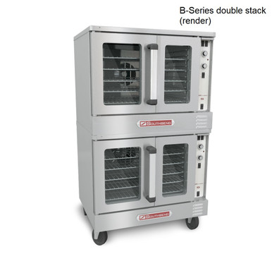 Southbend BGS/22SC B-Series Gas Convection Oven, Double Deck - Win