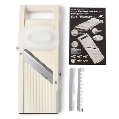  Benriner No. 64 Japanese Mandolin Ivory Vegetable Slicer: Home  & Kitchen