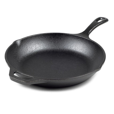 Lodge LCS3 Cast Iron Chef's Skillet, Pre-Seasoned, 10-Inch