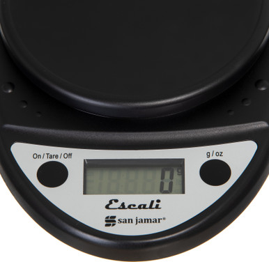 Escali SCDG33BK 33 lb. x 0.01 oz Square Professional Digital Scale