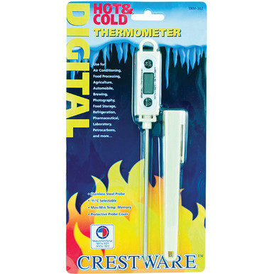 CDN IRTL220 ProAccurate Insta-Read 7 Hot Beverage and Frothing Thermometer  - 0 to 220 Degrees Fahrenheit