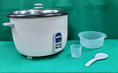 Amko 120 Volt Electric Rice Cooker/Warmer, 62 Bowls