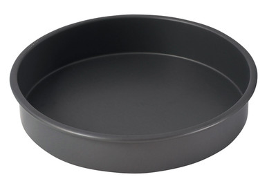 Winco HAC-122 12 x 2 Round Anodized Aluminum Cake Pan