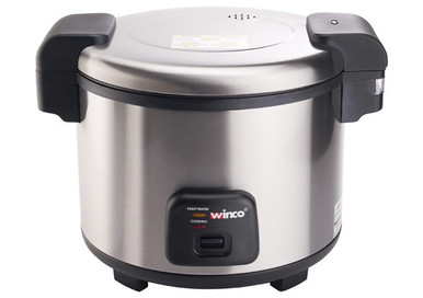 Winco RC-S300 Electric Rice Cooker & Warmer, 30 Cup Uncooked Rice ...