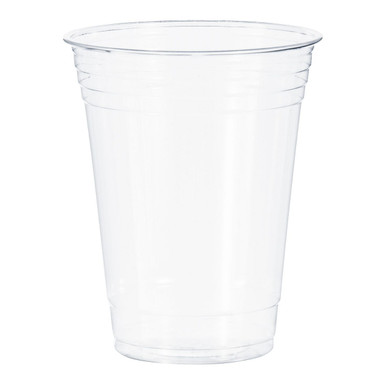 SOLO 1000-Count 12-oz Clear Plastic Disposable Cups in the