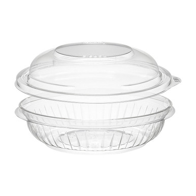 Dart PET16BCD 16 oz. Clear PresentaBowls Bowls & Lids - 504/Case - Win Depot