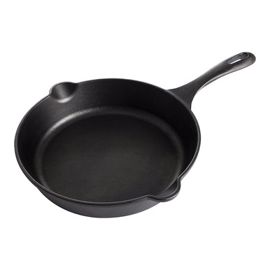 Lodge Logic Black Seasoned Cast Iron Skillet - 12 1/2L x 8 1/2W x 1 3/4H