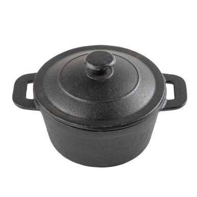 Lodge HMSRD Cast Iron Round Mini Server, 14 oz. - Win Depot