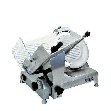 Waring WCS300SV Manual Meat & Cheese Commercial Slicer w/ 12 Blade, Belt Driven, Aluminum, 1 HP, Metallic, 120 V