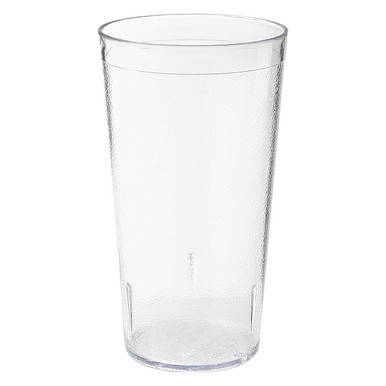 GET 6616-1-CL Clear Textured Tumbler, 16 oz. (12/Pack) - Win Depot