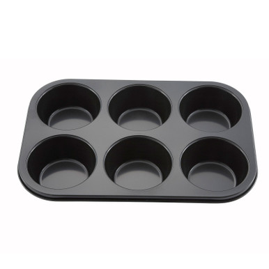 Winco HMF-24S 7 oz Glazed, Aluminized-Steel Muffin Pans