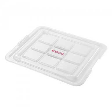 Araven 6.3 Qt. Translucent Square Polypropylene Food Storage