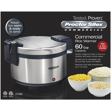 Hamilton Beach 37540 Proctor Silex Commercial 40 Cup Rice Cooker / Warmer