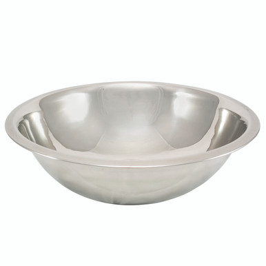 Browne 574954 Mixing Bowl, 4 Quart, 10-5/8, Stainless Steel - Win Depot