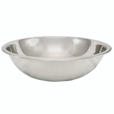 Browne 574954 Mixing Bowl, 4 Quart, 10-5/8, Stainless Steel - Win Depot