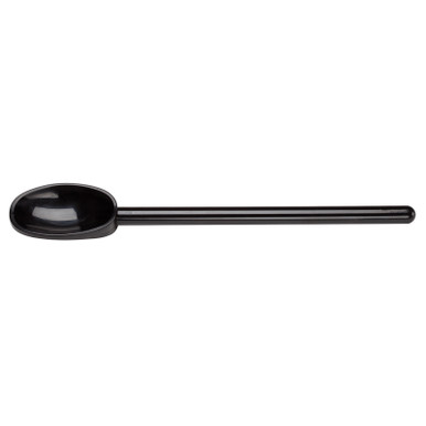 Mercer Culinary M35138 1.3 oz. Stainless Steel Solid Bowl 9 Plating Spoon
