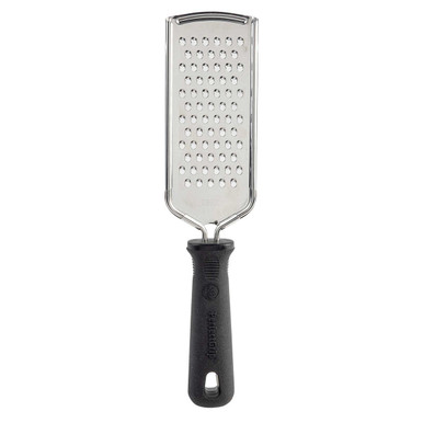 Tablecraft SG204BH 9 1/2 6-Sided Stainless Steel Box Grater with Soft Grip