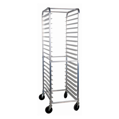Mobile Pan Racks CAC ASPR-20BK-W Pan Rack, Welded, full size, mobile, 26