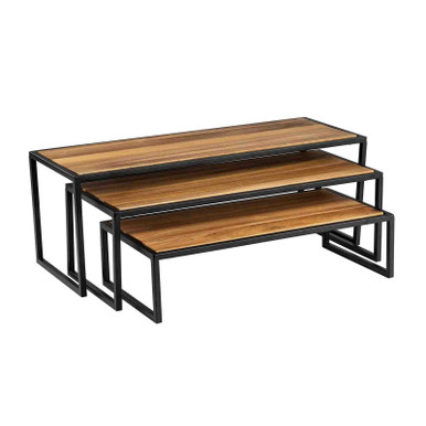 マレット＆スティックテーブル Tablecraft 12261 Acacia Display Risers, 22
