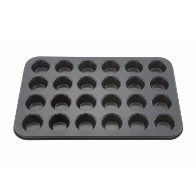 Non-Stick Aluminum 24-Cup Mini Muffin Pan - 13-3/4 X 10-1/2