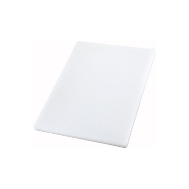 Winco (CBXH-1218) 12 x 18 x 1 White Cutting Board