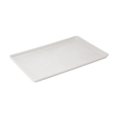 Winco FFT-1826 Plastic Fast Food Tray, 26 X 18, White, NSF