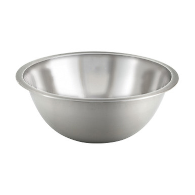 Browne 574954 Mixing Bowl, 4 Quart, 10-5/8, Stainless Steel - Win Depot