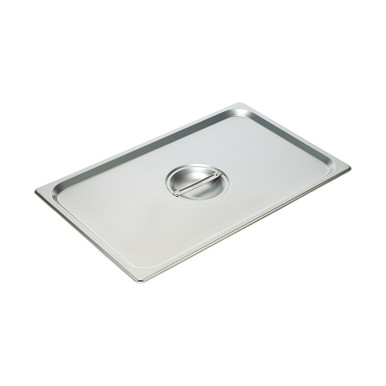 Winco SPSCF NSF Full-Size Solid Stainless Steel Steam Table Pan Cover