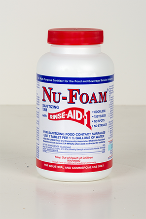 Glissen Nu Foam Sanitizing Tablets With Rinse Aid 100 Tables Bottle Win Depot Glissen Nu Foam Sanitizing Tablets With Rinse Aid 100 Tables Bottle Win Depot