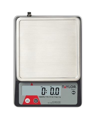 22lb Kitchen Scale with Stainless Steel Storage Container & Lid