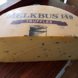 Melkbus 149 - Raw milk Gouda from a single farm with Black Truffle Melkbus 149 - Raw milk Gouda from a single farm with Black Truffle
